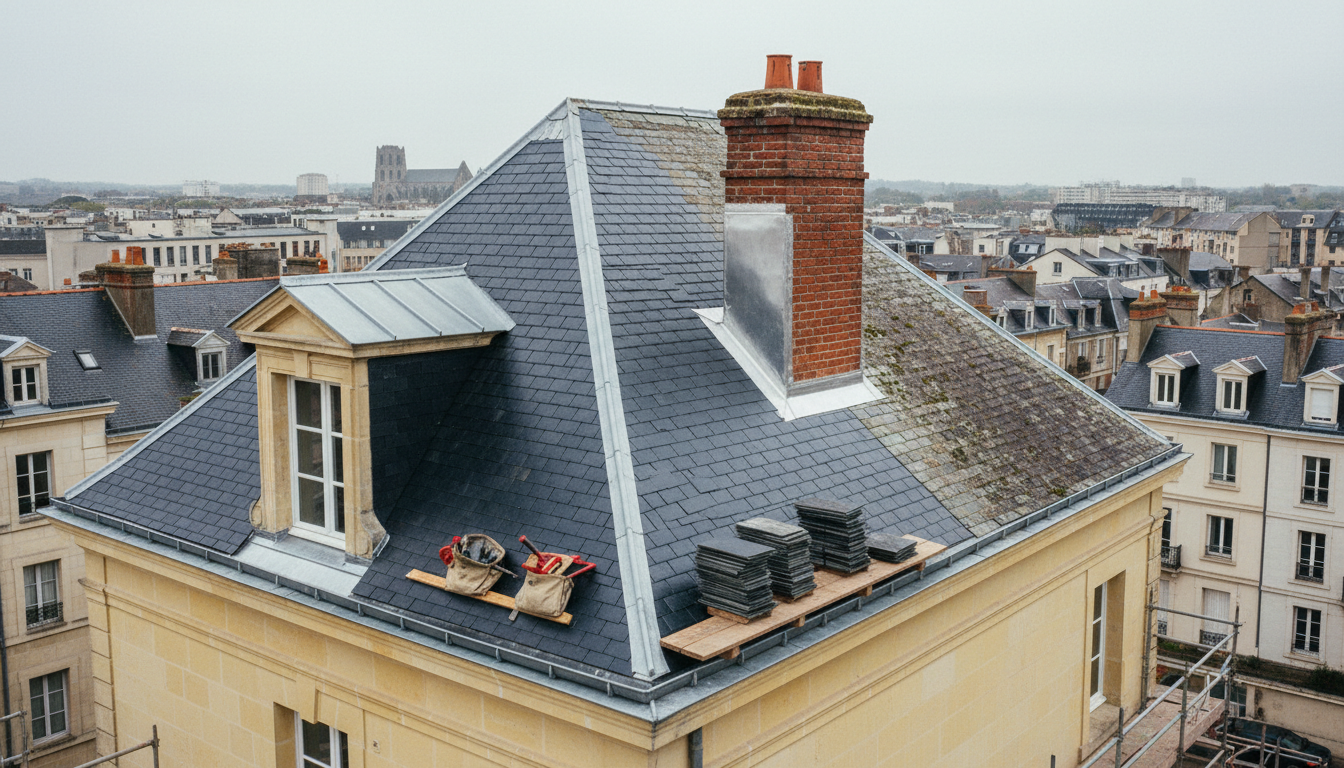Artisan Couvreur à Caen : Rénovation et Entretien de Toiture