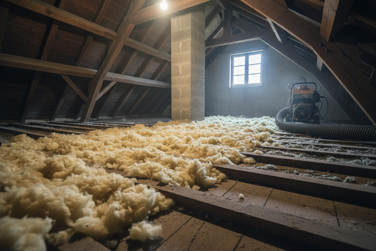 Isolation des combles et toiture à Caen : Coupez les ponts thermiques