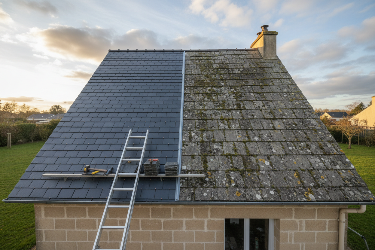 Réfection et Rénovation Complète de Toiture à Caen